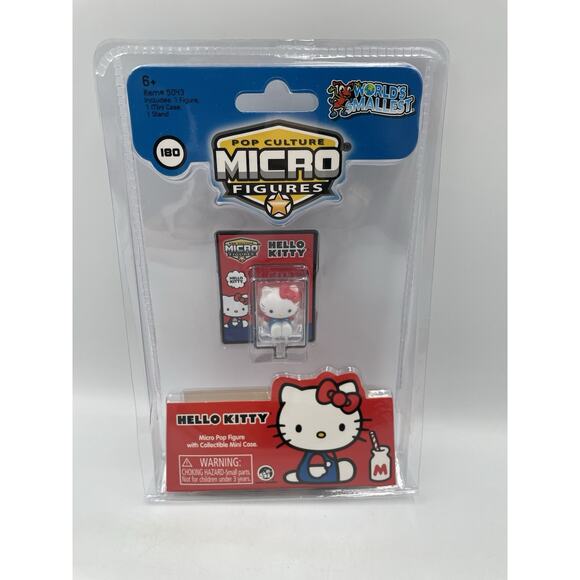 World's Smallest Pop Culture Micro Figures Hello Kitty Micro Figure - Picture 1 of 9